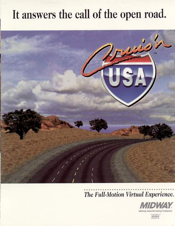 Cruis'n USA flyer 2: 1 Front